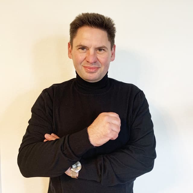 Porträt von Roger Boos